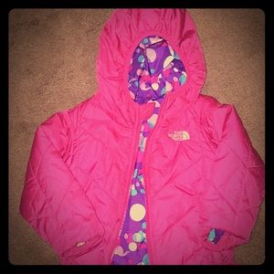 Girls 24 months/2T North Face Reversible Coat